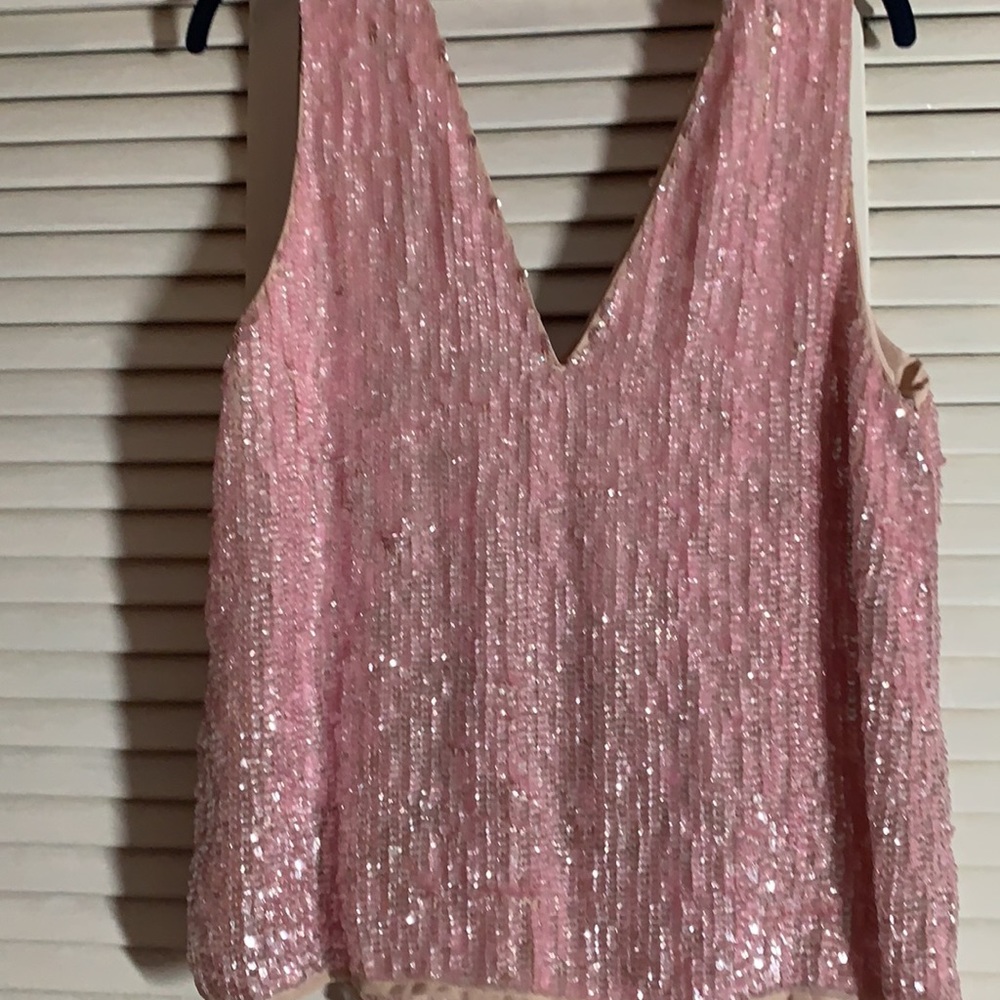 Pink Sequined Top - Picture 3 of 5